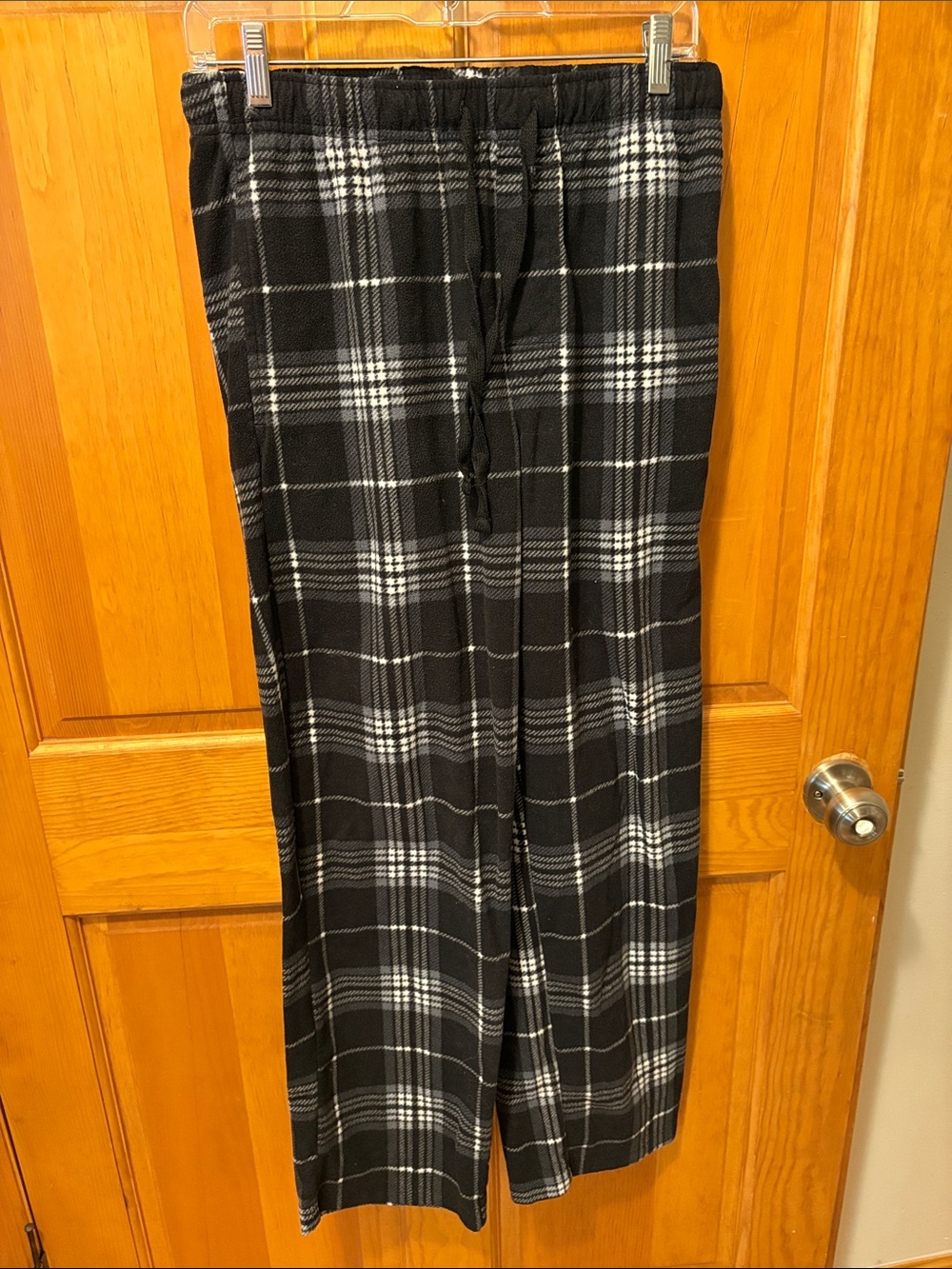 Sonoma Black & White Plaid Jogger Pants